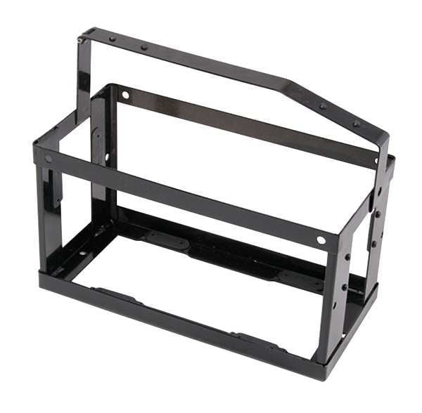 Black Steel Gas Can Holder