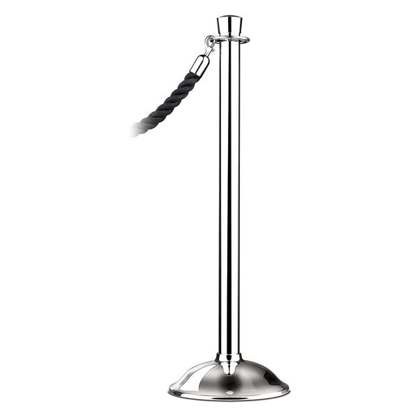 Urn Top Post, Polished Chrome, 38-1/2in. H