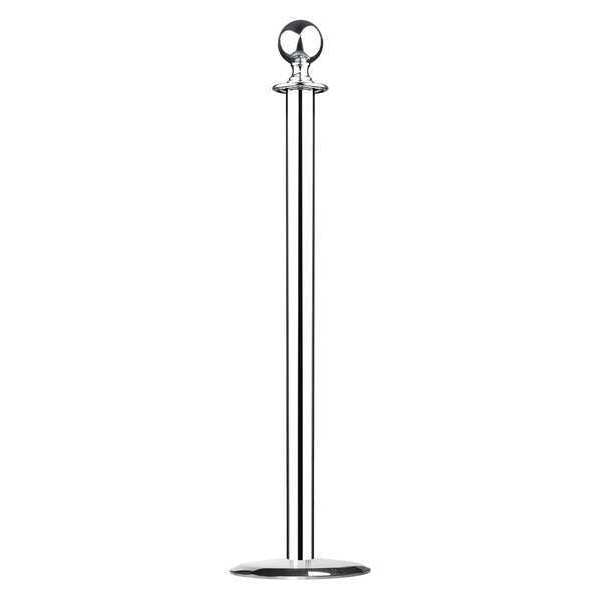 Sphere Top Post, Polished Chrome, Univ