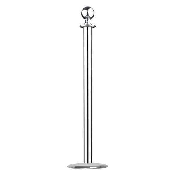 Sphere Top Post, Satin Chrome, Universal