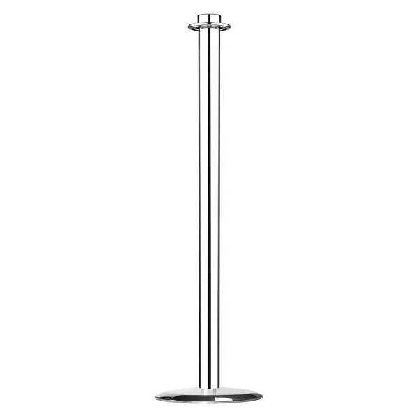 Contemp Top Post, Polished Chrome, Univ