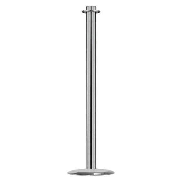 Contemp Top Post, Satin Chrome, Universal