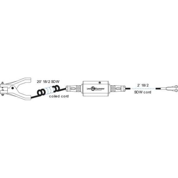 StaticSure Wall Mount, 20 ft. Coiled Cord