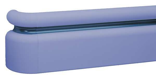 Handrail, Windsor Blue, 6-1/4 in. H, 22 lb.