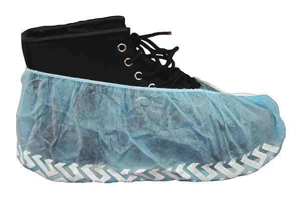 Shoe Covers, XL, Blue, Polypropylene, PK300