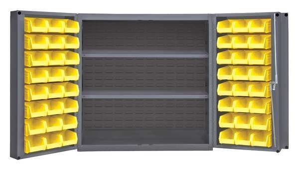 Extra-Heavy Duty Bin Cabinet, 36 in W, 36 in H, 24
