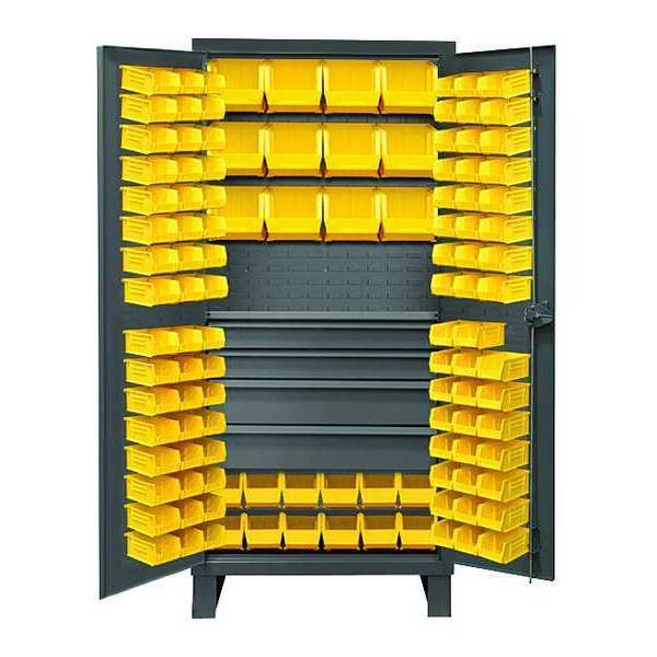 Super Duty Bin Cabinet, 36 in W, 78 in H, 24