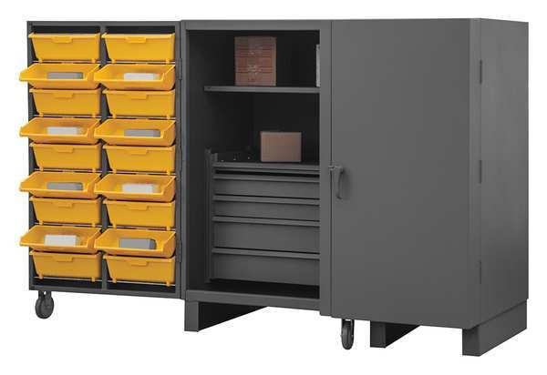 Super Duty Bin Cabinet, 60 in W, 78 in H, 36