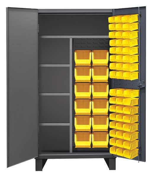 Super Duty Bin Cabinet, 36 in W, 78 in H, 24