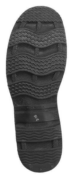 Size 12 Men's 6 in Work Boot Steel Work Boot, Black