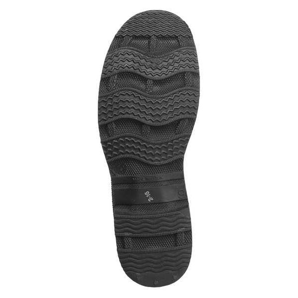 Size 11 Men's 6 in Work Boot Steel Work Boot, Black