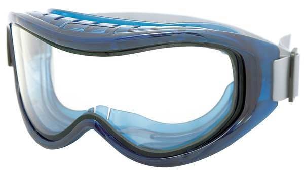 Safety Goggles, Odyssey II Series, Impact Resistant, Anti-Fog, Scratch-Resistant, Clear Lens