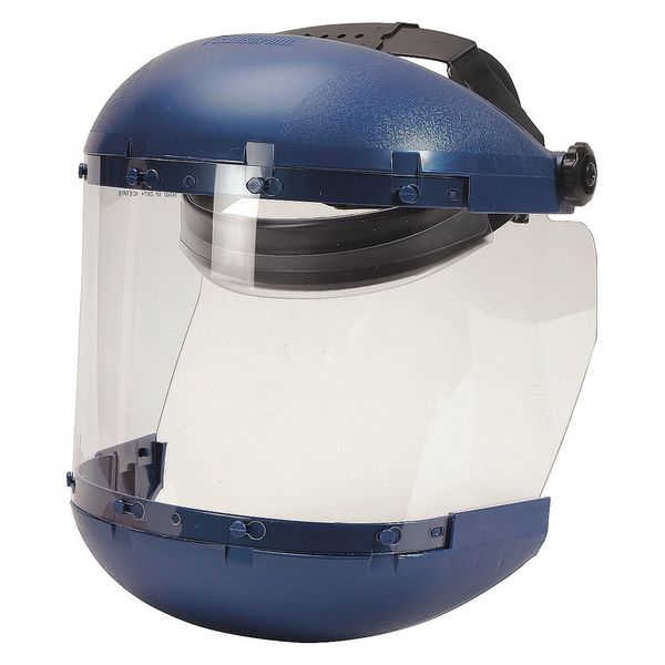 Face Shield, 6-1/2inHx19-1/2inW, Acetate