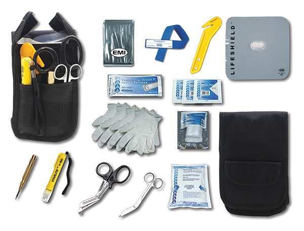 First Rspnse Holstr Set, Blk, 5inLx3inH
