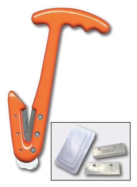 Rescue Tool, Safety Recessed, Aluminum Alloy, 9-1/2