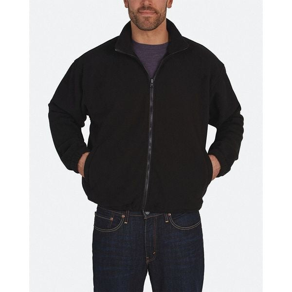 High-visibility Yellow/Black Class 3 Bomber with fleece jacket Jacket size 2XL