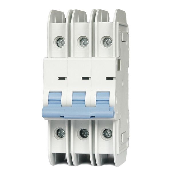 IEC Miniature Circuit Breaker, 20 A, 480V AC, 3 Pole, DIN Rail Mounting Style