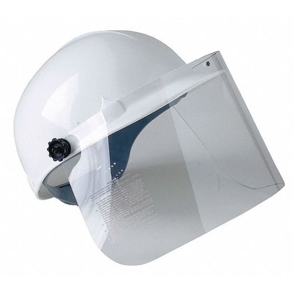 BumpCap Face Shield Attach Minor Bump Absorb BrowPad 4Pt WHT