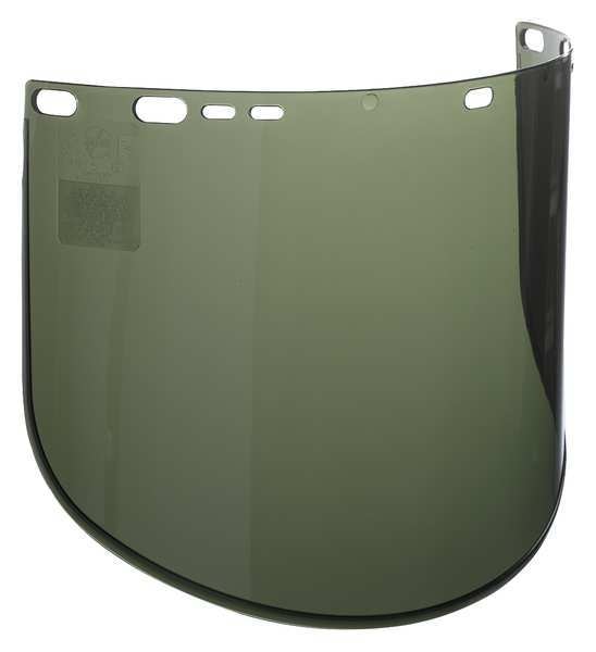 Propionate Lite Face Shield 9x15.5x0.06 Dark GRN Unbound