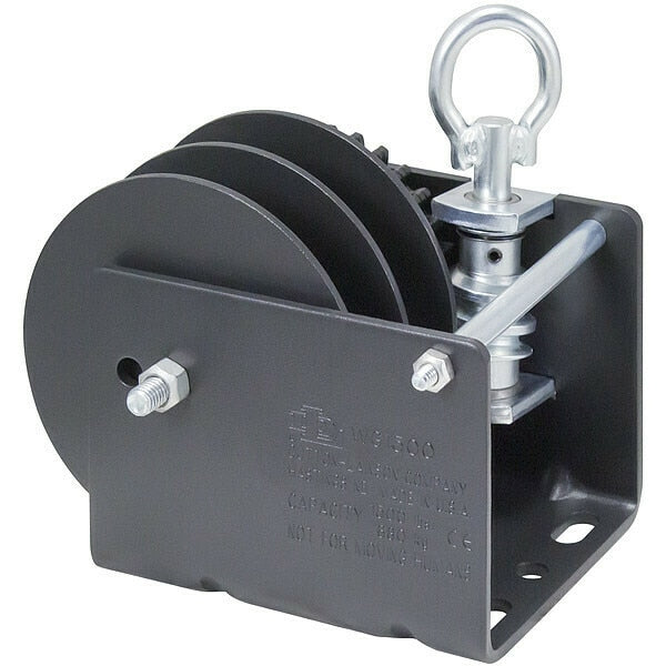 1500Lb Worm Winch, Split -Loop0