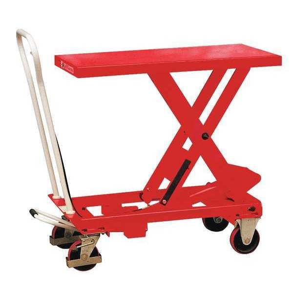 Scissor Lift Table, 550 lb. Cap, 19-1/2