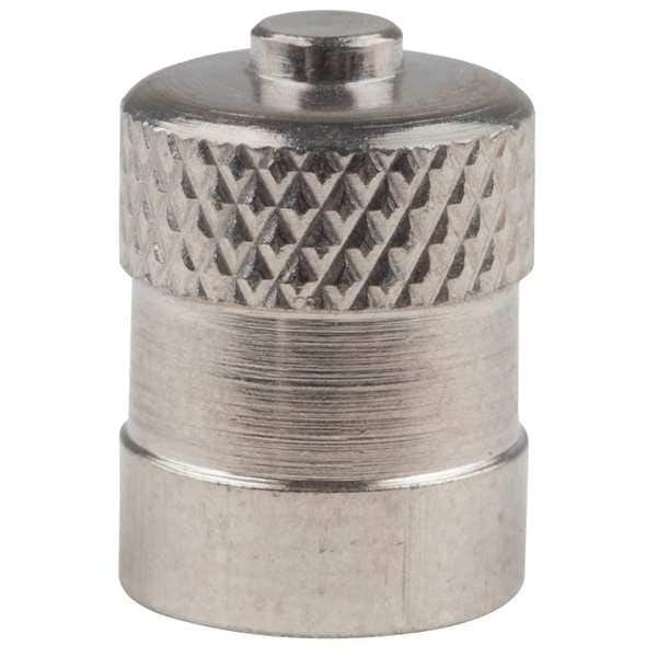 Metal Dome Valve Cap, PK100
