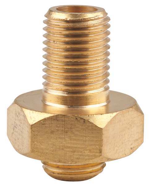 Valve Bore Adapter, PK5, Color: Brass