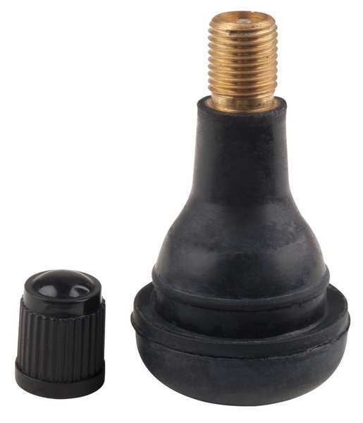 Snap In Tire Valve, 1 1/4 In, PK10