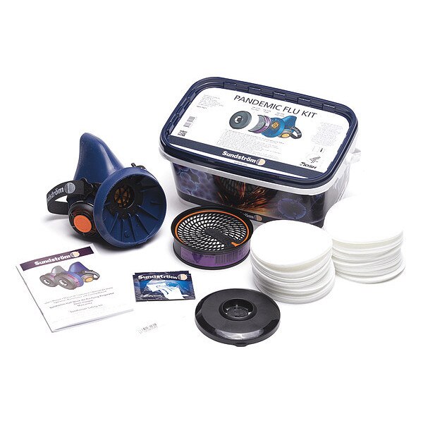 Flu Respirator Kit, M/L