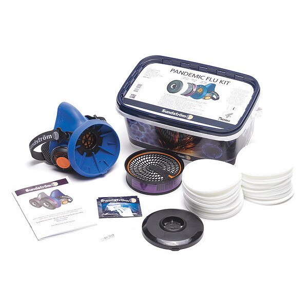 Flu Respirator Kit, S/M