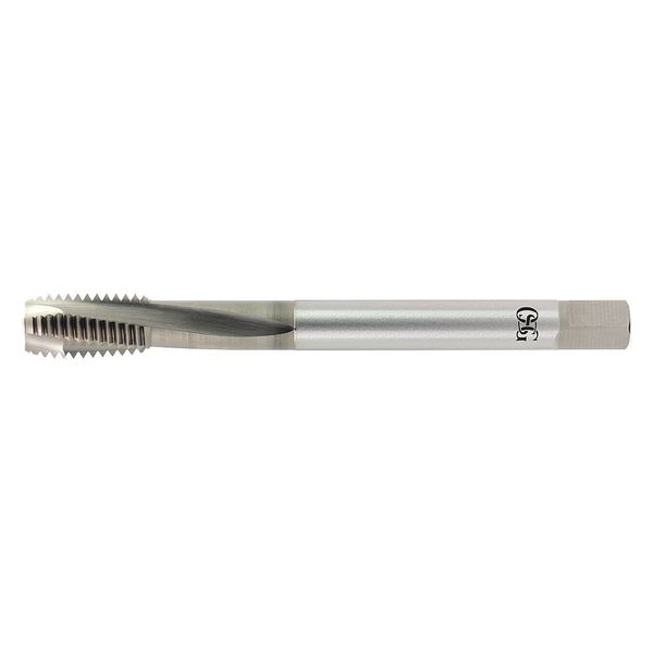Spiral Flute Tap, #8-32, Modified Bottoming, UNC, 3 Flutes