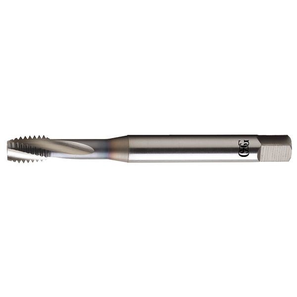 Spiral Flute Tap, M14-1.50, Bottoming, Metric Fine, 4 Flutes, TiCN