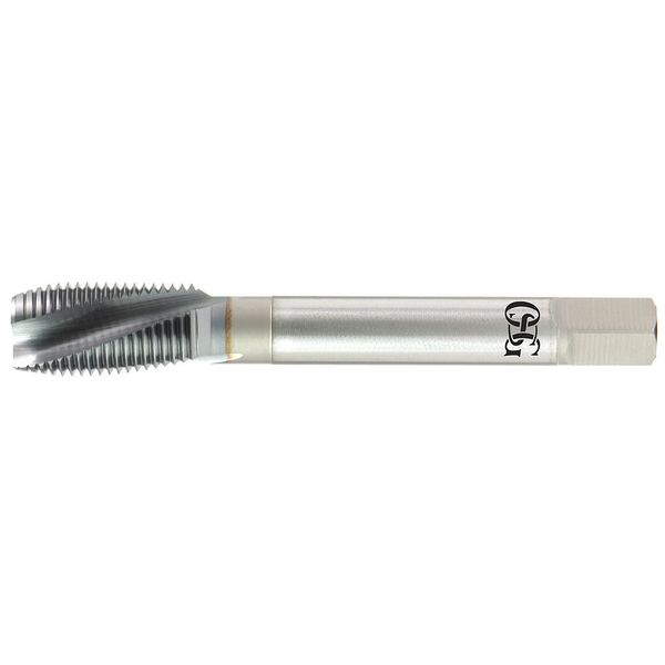 Spiral Point Tap, M10-1.25, Plug, Metric Fine, 4 Flutes, TiCN
