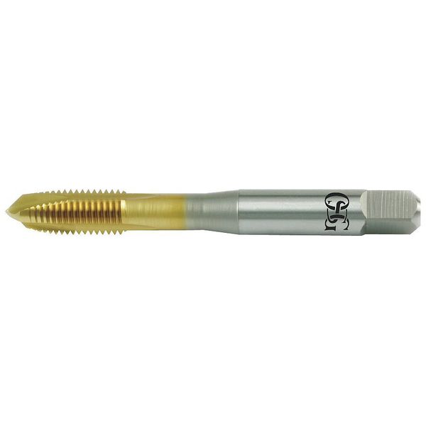 Spiral Point Tap, M10-1.5, Plug, Metric, 3 Flutes, TiN