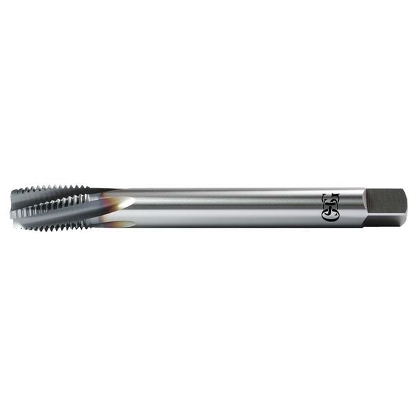 Spiral Flute Tap, M36-4.00, Plug, Metric Coarse, 4 Flutes, TiCN