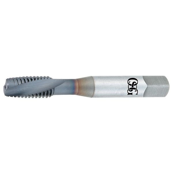 Spiral Flute Tap, M10-1.25, Plug, 4 Flutes, Metric Fine