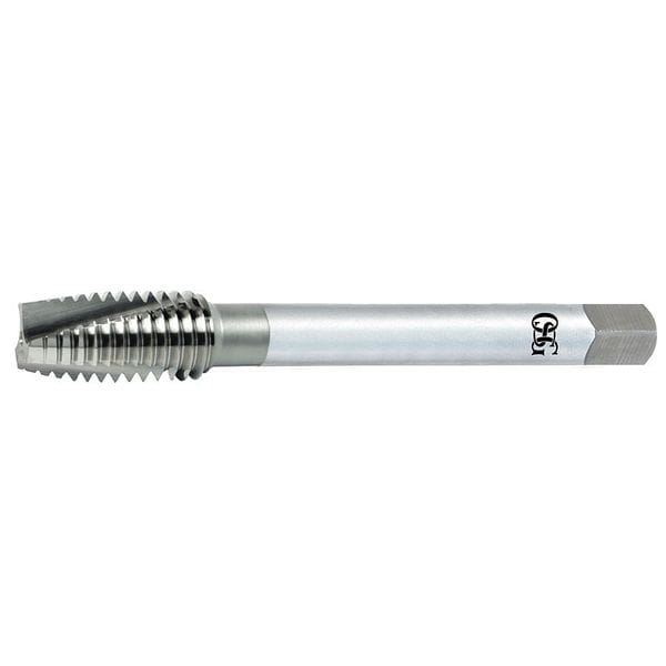 Spiral Point Tap, #5-40, Plug, UNC, 2 Flutes, Bright