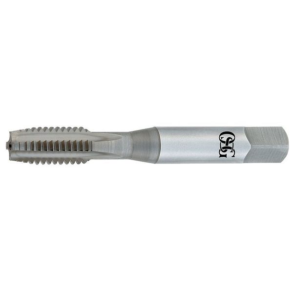 Straight Flute Hand Tap , M10-1.50 , Plug , 4 Flutes, Metric