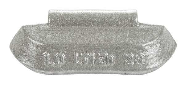 Wheel Weight, Truck Zinc, 3 Oz, PK25