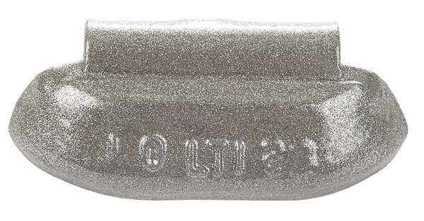 Wheel Weight, Lead Uncoated, 1 Oz., PK25, For Use On: Light Truck