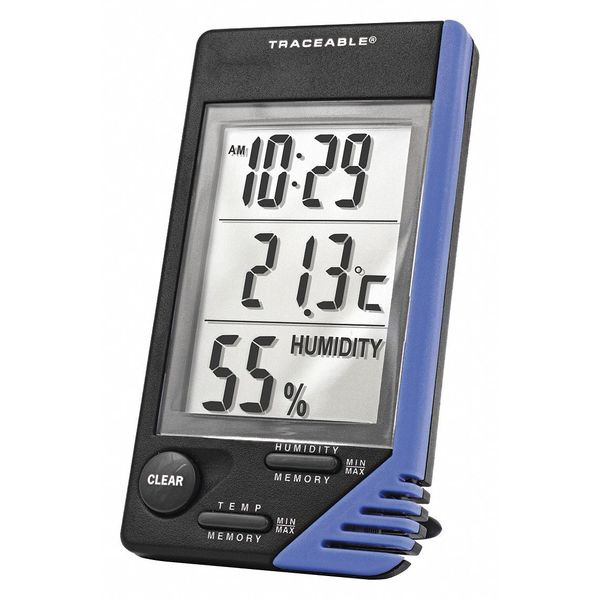 Thermometer, AAA, Depth: 1/2 in