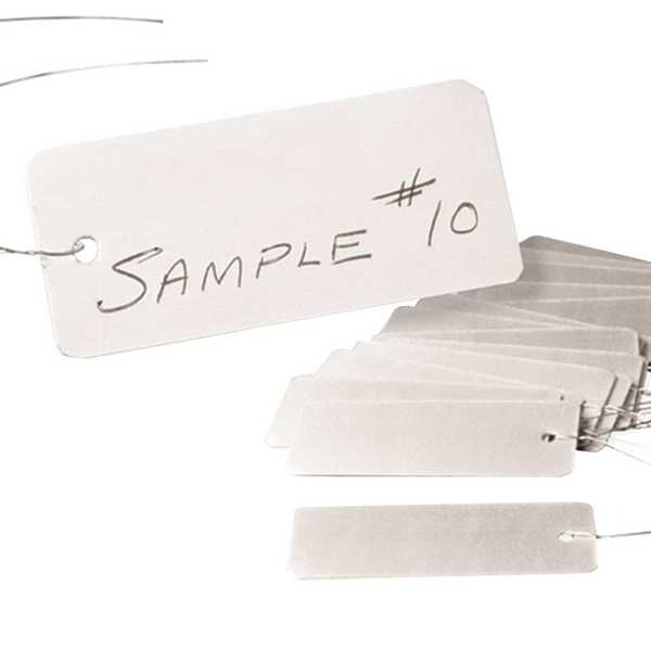 Alum Write On Metal Tag, PK48