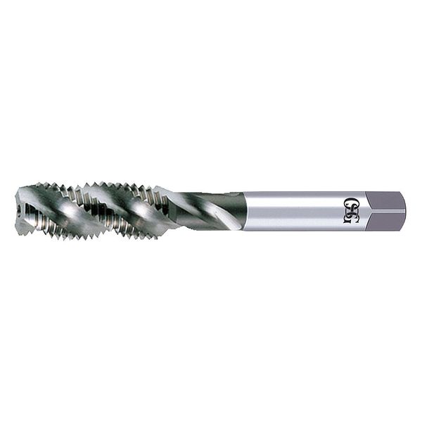 Spiral Flute Tap, M20-2.50, Modified Bottoming, 4 Flutes, Metric Coarse