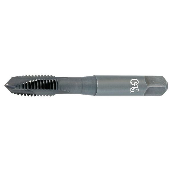 Spiral Point Tap, M2.5-0.45, Plug, Metric Coarse, 2 Flutes, Oxide