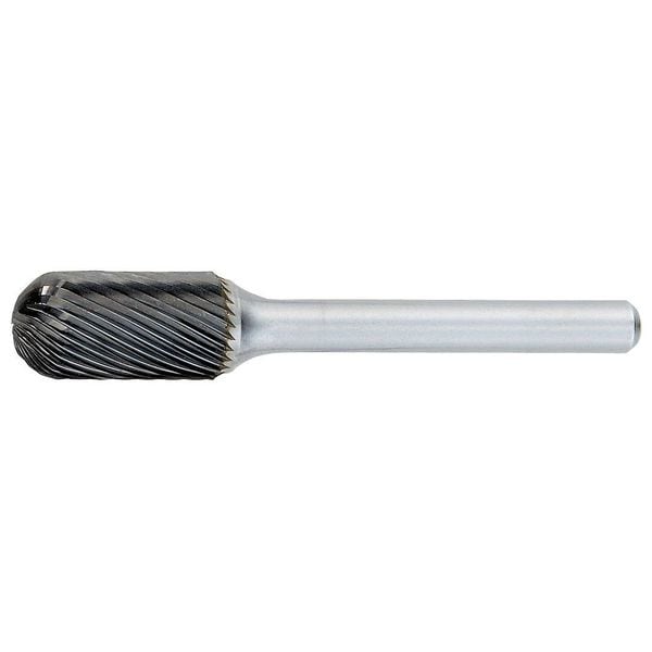 Carbide Bur, Cylindrical Ball Nose, 3/16in