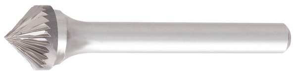 Carbide Bur, 90 deg. Cone, 1 in.