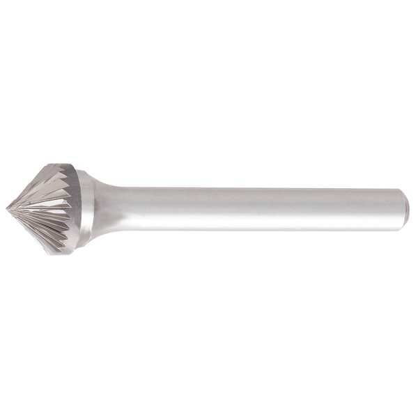 Carbide Bur, 90 deg. Cone, 3/8 in.