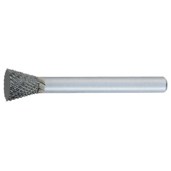 Carbide Bur, Inverted Taper, 3/8 in.