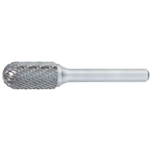 Carbide Bur, Cylindrical Ball Nose, 3/8 in