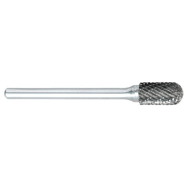 Carbide Bur, Cylindrical Ball Nose, 3/16in